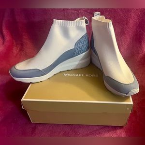 MK  Mabel Slip on Wedge Sneakers